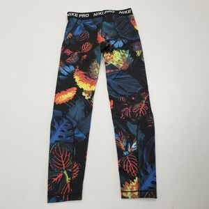 Nike Pro Dri Fit Leggings Girls Medium